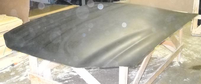 H1205 98-02 Camaro Extended flat pin on hood for front end (3)