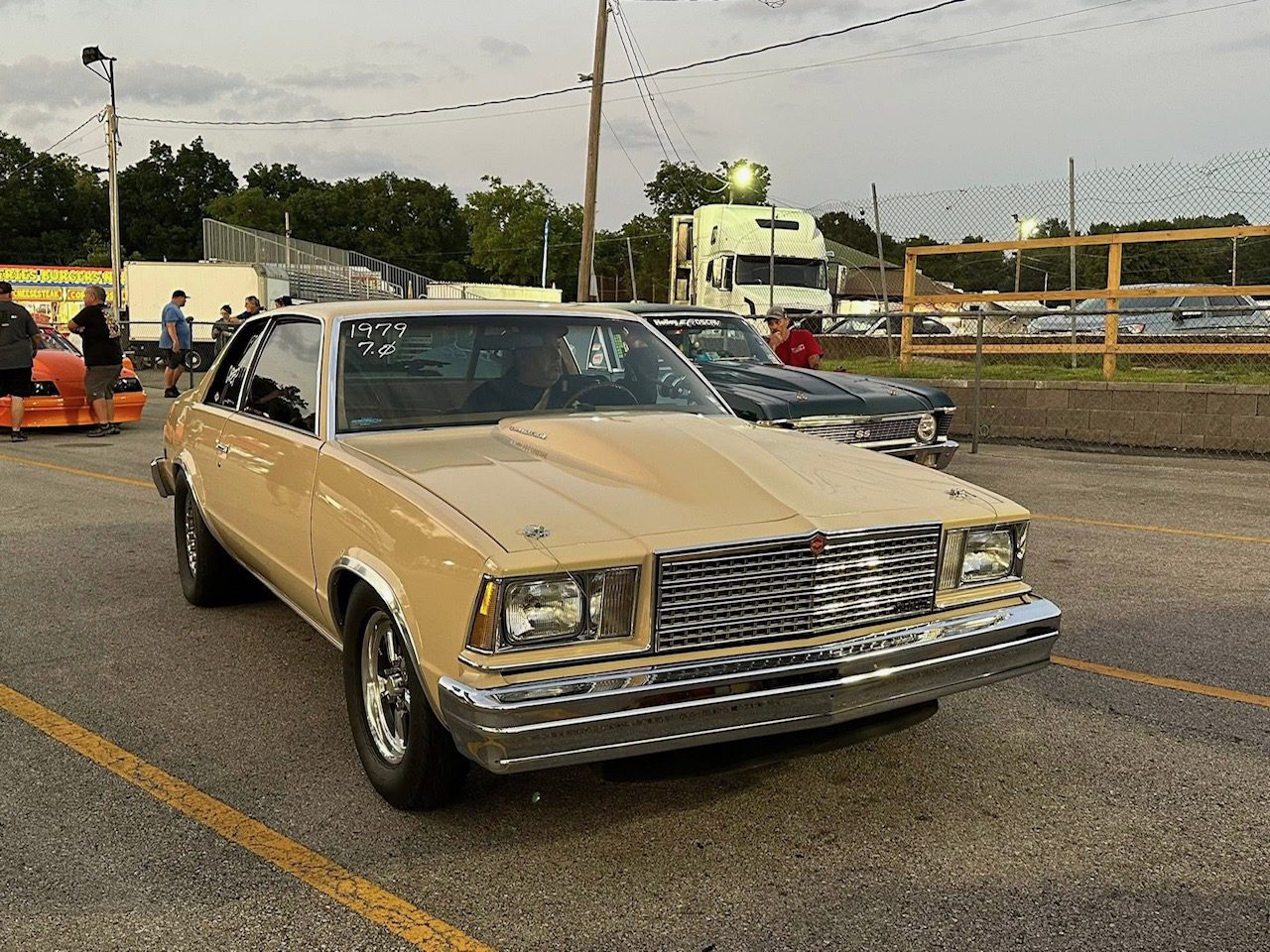 78-82 Malibu custom 4 inch Sunoco bolt on hood - Bill Hoskinson