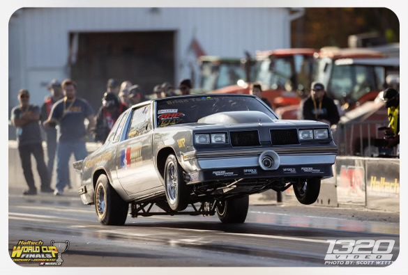 81-88 Cutlass 5 inch Sunoco hood - Louie F American Racing Headers (3)